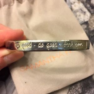 Samantha Faye Rhodium Cuff Bracelet